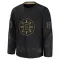 Black Youth Daniel Vladar Premium Boston Bruins 2024 Military Appreciation Practice Jersey